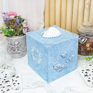 Работа Салфетница 'Blue bird'