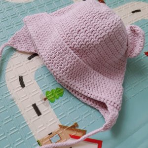 Работа Шапка детская вязаная