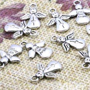 Робота Підвіска-шарм ангел срібло