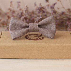 Работа Галстук-бабочка "Какао"