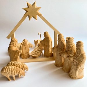 Робота Вертеп, шопка, різдвяний декор
