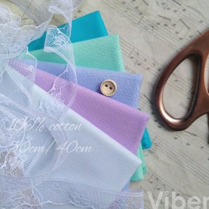 Работа Набор однотонной хлопка 5шт. нежность