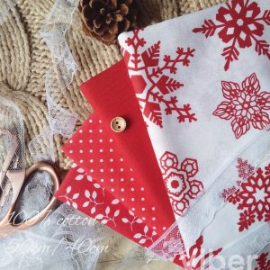 Робота Набір бавовни новорічний 4 шт.