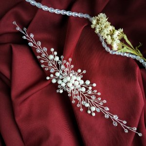 Робота Гілочка віночок прикраса у зачіску нареченої на весілля