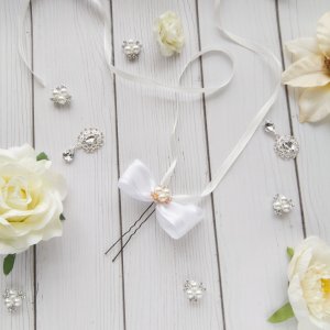 Работа Лента, бант под фату невесты арт. 6022