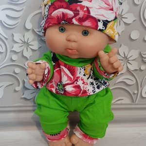 Работа Одежда для пупса Нинес донил 26 см. Костюм