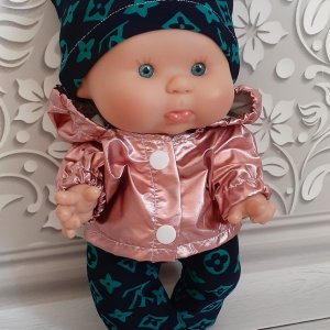 Работа Одежда для пупса Нинес донил 26 см. Набор одежды для пупса