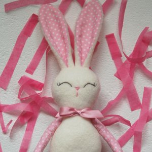 Работа Нежный  зайчик сплюшка