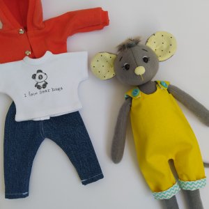 Робота Мишеня, м,яка іграшка