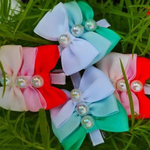 Работа Заколочки-бантики