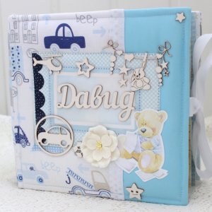 Робота Скрапбукінг альбом для малюка , подарунок новонародженому 