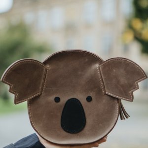 Работа Детский кожаный рюкзак