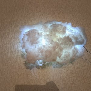 Робота світильник хмара