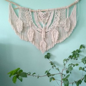 Робота панно макраме