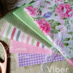 Работа Набор хлопковой ткани для рукоделия 6 шт.