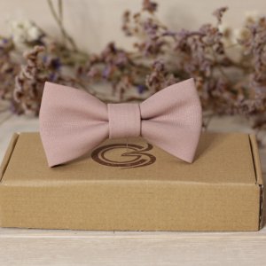 Работа Галстук-бабочка "Дымчатая Роза"