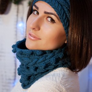 Робота Комплект снуд і пов'язка