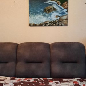 Работа Вечернее море