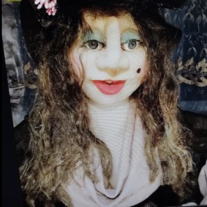 Робота Авторська лялька Ведьмочка на Хеллоуін