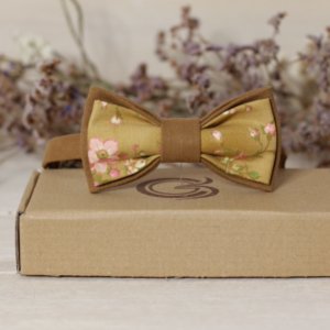 Работа Галстук-бабочка миндаль «Romantic»