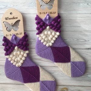 Робота Шкарпетки Ніжки Ельфа бузок