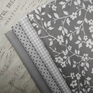 Робота Набір бавовни графитово-сірий 4шт.