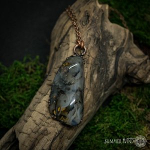 Работа Кулон "Дендритовый агат 2"