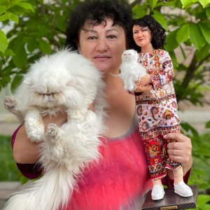 Работа Портретная кукла  по фотографии 