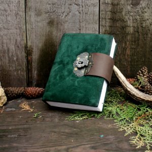 Робота Урожай блокнот з обкладинкою з натуральної замші