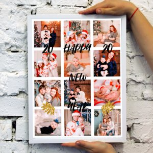 Работа Фотоколлаж на стену