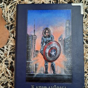 Работа Блокнот Капитан Америка