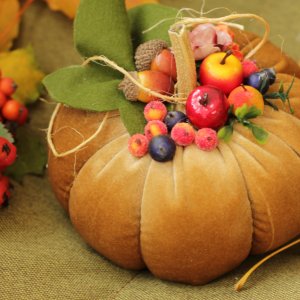 Робота Гарбузик текстильний "Щедра осінь"