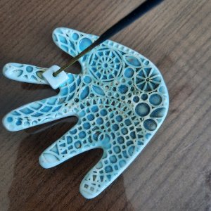 Работа Подставка для пахучих палочек