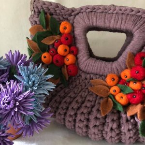 Работа Корзина "дары осени"