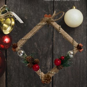 Работа веночек на дверь