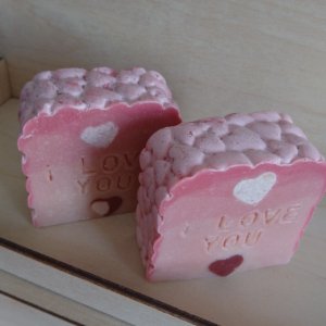Работа Натуральное мыло с нуля "I Love You»
