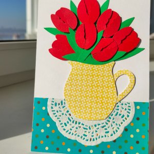 Робота Листівка "Тюльпани"