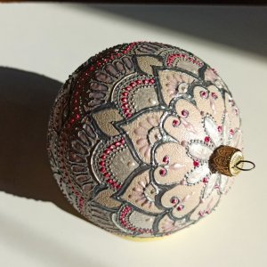 Работа Новогодний шар