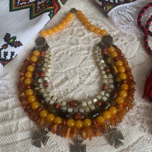 Работа Ожерелье "Осеннее" "