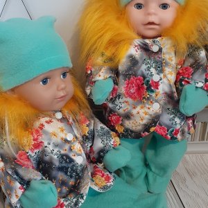 Работа Одежда Беби Борн и Старшая сестричка. 