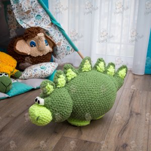 Робота М'яка іграшка Динозаврик Тоша