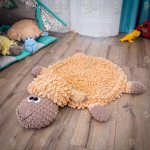 Робота М'яка іграшка Баранчик Свен Килимок Коричневий