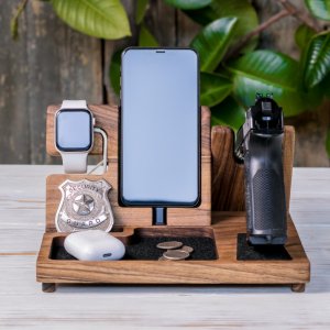 Робота Органайзер для телефона, годинника та пістолета "Police iWatch"