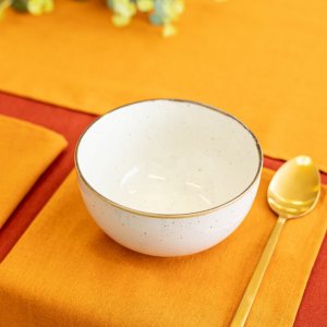 Работа Салфетка льняная горчичное