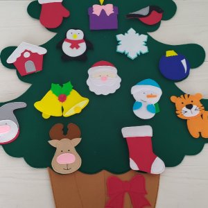 Работа Ёлочка из фетра