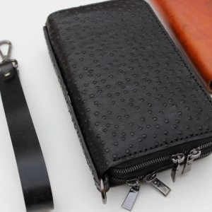 Работа Портмоне клатч на молнии . 