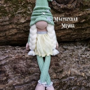 Работа Гном девочка в юбке