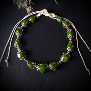 Робота Яскраво-зелене намисто