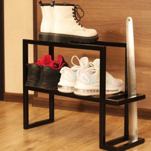 Работа Полочка для обуви и зонтов из металла M