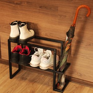 Работа Полочка для обуви и зонтов из металла L